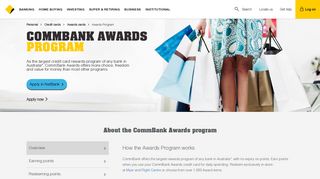 Awards Program - Commonwealth Bank - CommBank
