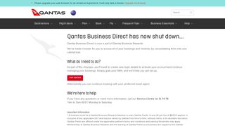 Business Direct Login | Qantas