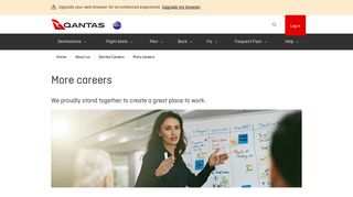 More careers at Qantas