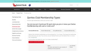 The Qantas Club Membership Types | Qantas