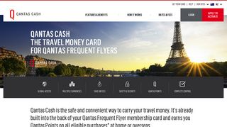 Qantas Cash NZ: Travel Money & Prepaid Cash Card