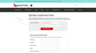 Customer-care-feedback-form - Qantas
