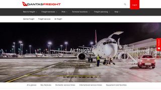 Air freight and cargo services | Qantas Freight