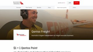 QANTAS FREIGHT | Qantas Business Rewards