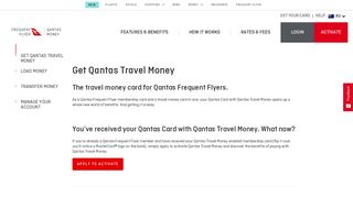 Get Your Card | Qantas Points - Qantas Cash