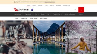 Ways to redeem your Qantas Points | Qantas Frequent Flyer