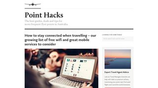 A guide to free wifi when travelling - Point Hacks