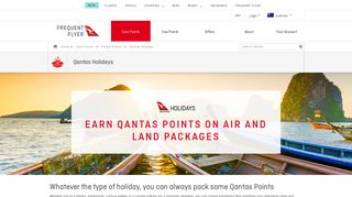 Earn Qantas Points with Qantas Holidays | Qantas Points