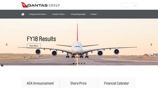 Qantas | Investors - Home