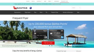 Frequent Flyer - Welcome - Qantas
