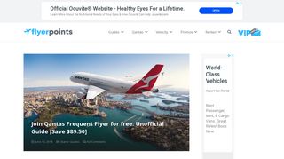 Qantas Frequent Flyer: Unofficial Guide [Join Free in 2018] - flyerpoints