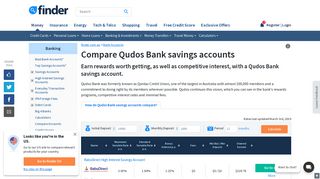 Compare Qudos Bank Savings Accounts today | finder.com.au