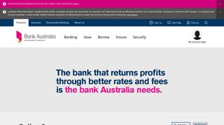 Online Saver | Bank Australia