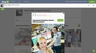 Queensland Ambulance Service - EMD Recruitment ... - Scoop.it