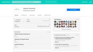 Qassim University - ResearchGate