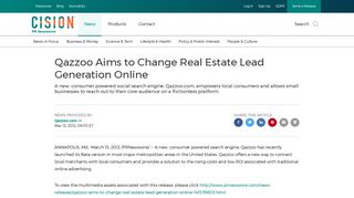 Qazzoo Aims to Change Real Estate Lead Generation Online