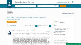 Qazzoo | Complaints | Better Business Bureau® Profile