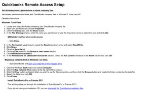 Quickbooks Remote Access Setup - Active Technologies, LLC