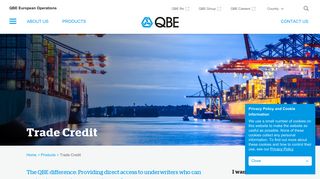 Trade Credit - QBE European Operations