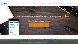 QBIS - Smart Time Tracking & Project Management software online.