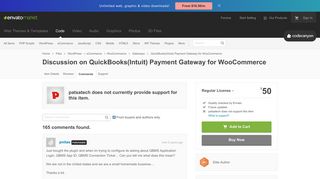 Discussion on QuickBooks(Intuit) Payment Gateway for ... - CodeCanyon