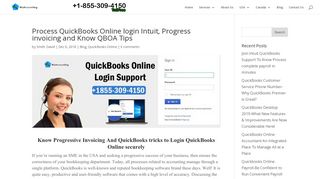 QuickBooks Online Login Intuit, Progress Invoicing, Etc. - WizAccounting