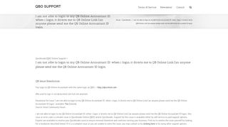 QBO Support – I am not able to login to my QB Online Accountant ID ...