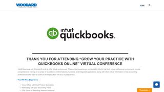 QuickBooks Virtual Conference - Woodard