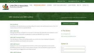 QBD (desktop) and QBO (online) - Chico, Accounting, Bookkeeping ...