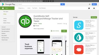 QuickBooks Self-Employed:Mileage Tracker and Taxes - Apps on ...