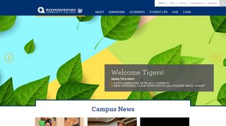 Website for Queensborough Community College