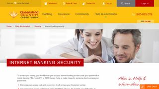Internet banking security | Queensland Country Credit Union - QCCU