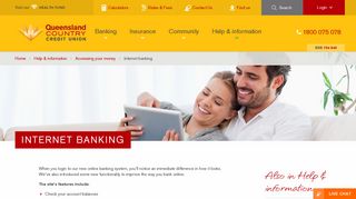 Internet banking | Queensland Country Credit Union - QCCU