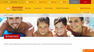 Banking | Queensland Country Credit Union - QCCU