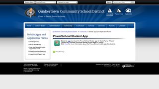 PowerSchool Student App - Quakertown Community School District