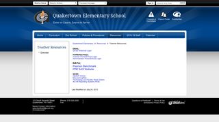 Teacher Resources / Overview - Quakertown Community School District