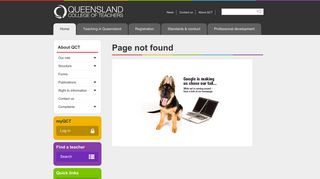 Account login - Queensland College of Teachers