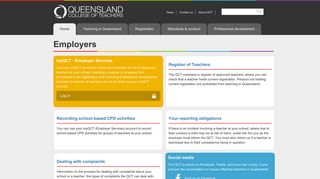 Schools & Employers Information Qld - Teacher Registration | QCT