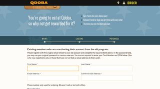 Sign Up for QDOBA Rewards | Rewards for Tasty Mexican Food
