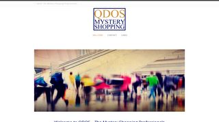 Work Available | QDOS Mystery Shopping