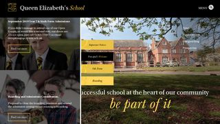 Queen Elizabeth's School: Home