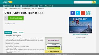 Qeep - Chat, Flirt, Friends 3.3.2 Free Download