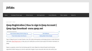 Qeep Registration | How to sign In Qeep Account | Qeep App Download