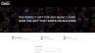 The perfect gift for any music lover. Give The Gift That ... - Qello Concerts