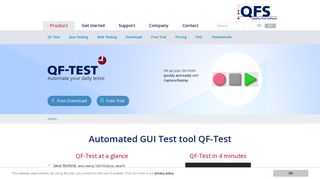 QF-Test: Automated GUI Test Tool Java & Web - Quality First ...