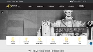 Knight High School: Home