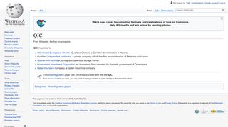 QIC - Wikipedia