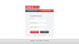 E-Bank Login - QIIB Internet Banking