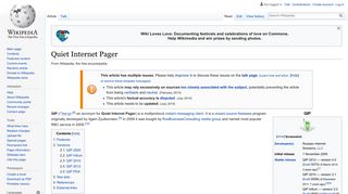 Quiet Internet Pager - Wikipedia