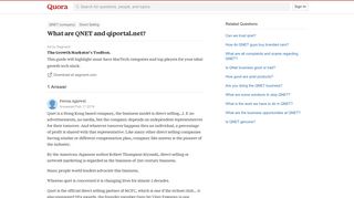 What are QNET and qiportal.net? - Quora